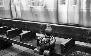 Subway Token Figures : Art : Subway : New York : Tom Otterness : Personal Photo Projects : Photos : Richard Moore : Photographer